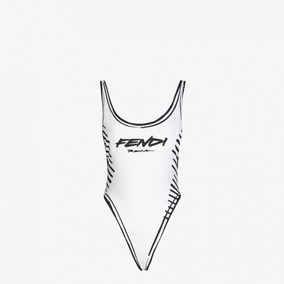 Fendi California Sky Collection Joshua Vides Collaboration Swimsuit One-piece - Picture 1 of 4